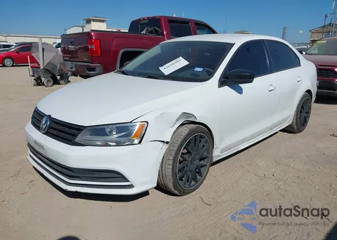 2015 Volkswagen Jetta 2.0L S из США, поврежденный, VIN 3VW2K7AJ7FM400465